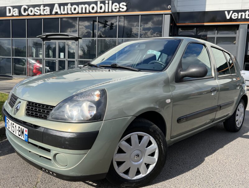 RENAULT CLIO II PHASE 2 1.2 60 Cv 5 PORTES / CLIMATISATION KIT BLUETOOTH USB - Garantie1an