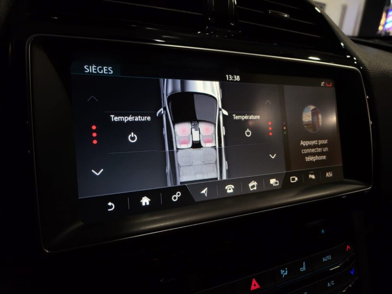 JAGUAR F-PACE 2.0 BI-TURBO 240 CV 25d AWD R-SPORT CAMERA/ SIEGE ELECTRIQUE / PACK BLACK