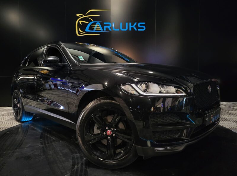 JAGUAR F-PACE 2.0 BI-TURBO 240 CV 25d AWD R-SPORT CAMERA/ SIEGE ELECTRIQUE / PACK BLACK