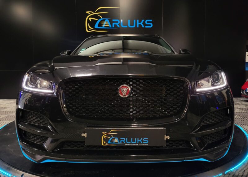 JAGUAR F-PACE 2.0 BI-TURBO 240 CV 25d AWD R-SPORT CAMERA/ SIEGE ELECTRIQUE / PACK BLACK