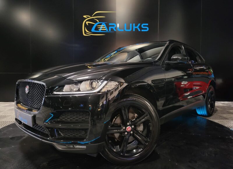 JAGUAR F-PACE 2.0 BI-TURBO 240 CV 25d AWD R-SPORT CAMERA/ SIEGE ELECTRIQUE / PACK BLACK