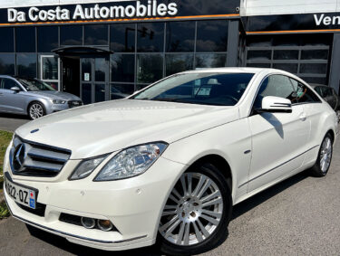 MERCEDES CLASSE E COUPE IV 200 CGI 1.8 BLUEEFFICIENCY 184 Cv BOITE AUTO GPS CRIT AIR 1 - Garantie1an