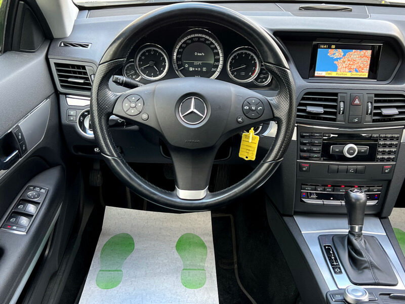 MERCEDES CLASSE E COUPE IV 200 CGI 1.8 BLUEEFFICIENCY 184 Cv BOITE AUTO GPS CRIT AIR 1 - Garantie1an