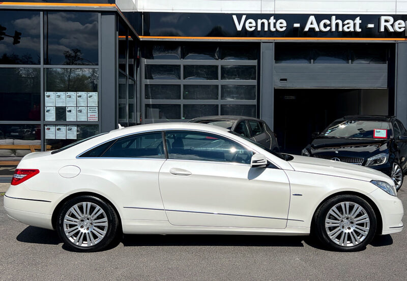 MERCEDES CLASSE E COUPE IV 200 CGI 1.8 BLUEEFFICIENCY 184 Cv BOITE AUTO GPS CRIT AIR 1 - Garantie1an