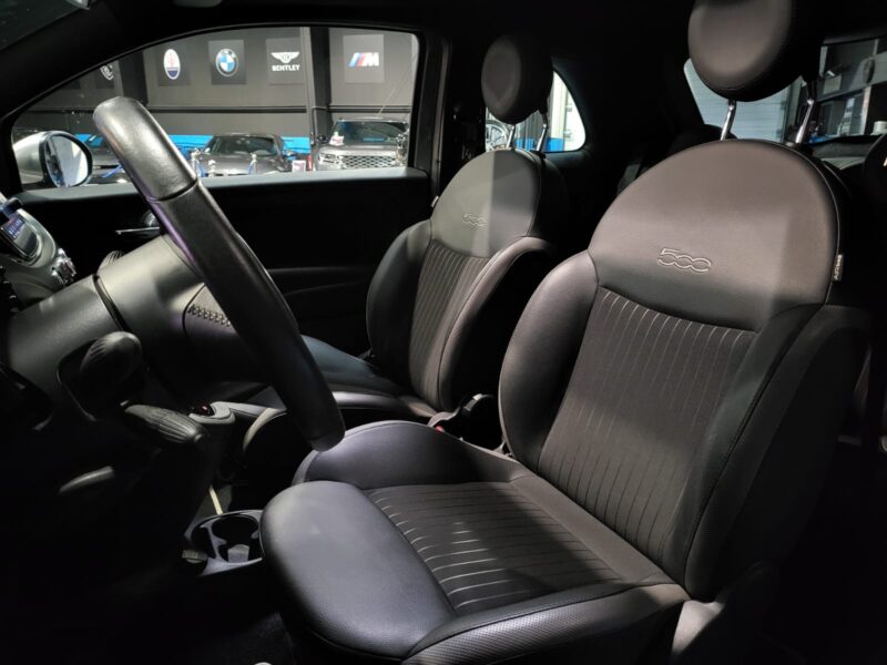 FIAT 500 1.2 69cv DUALOGIQUE TOIT OUVRANT / CARPLAY / GPS PRO / PACK SPORT 1er MAIN