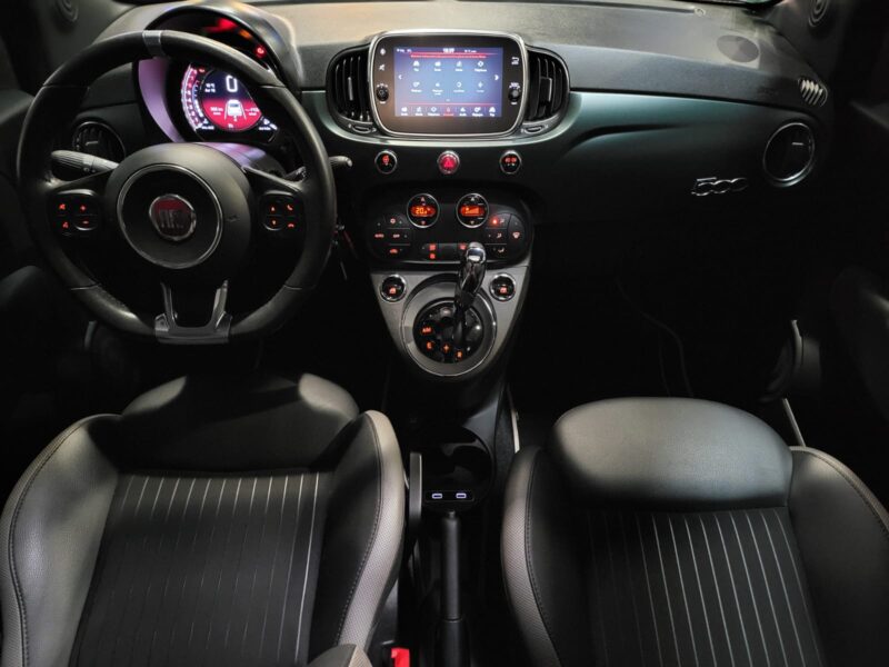 FIAT 500 1.2 69cv DUALOGIQUE TOIT OUVRANT / CARPLAY / GPS PRO / PACK SPORT 1er MAIN