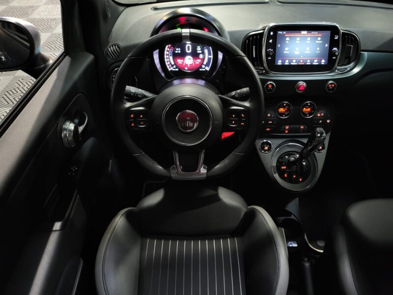 FIAT 500 1.2 69cv DUALOGIQUE TOIT OUVRANT / CARPLAY / GPS PRO / PACK SPORT 1er MAIN