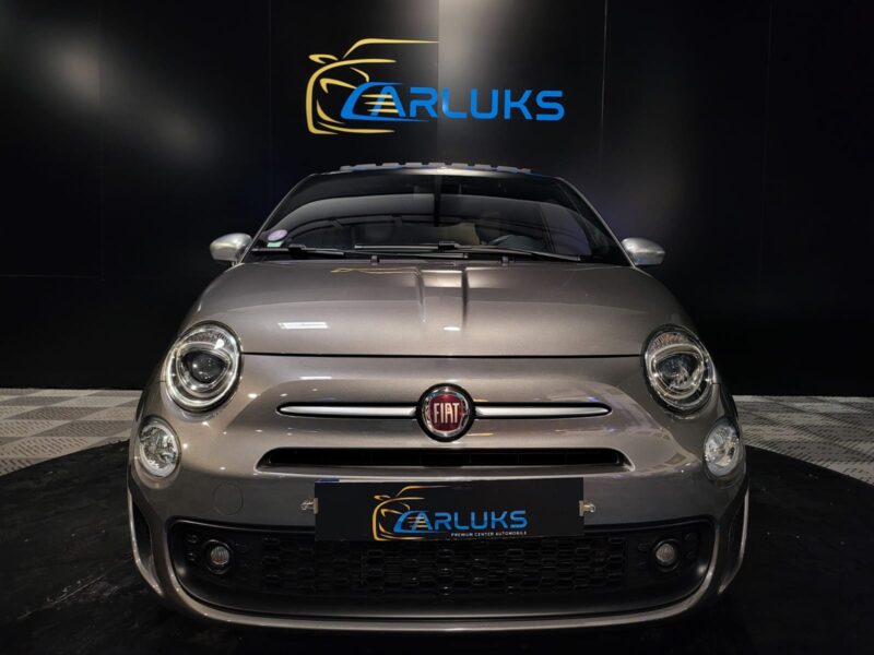 FIAT 500 1.2 69cv DUALOGIQUE TOIT OUVRANT / CARPLAY / GPS PRO / PACK SPORT 1er MAIN