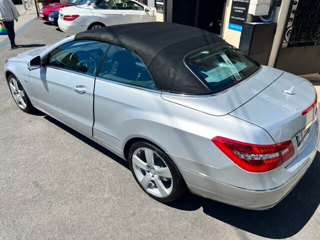 MERCEDES BENZ CLASSE E 200 CGI CABRIOLET BVA 2011
