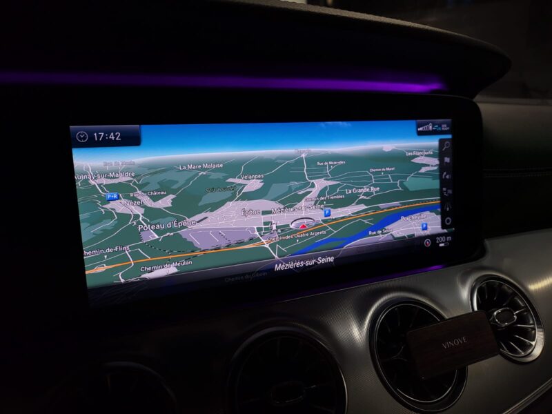 MERCEDES CLASSE E 220d  COUPE 194cv SPORTLINE Caméra , Toit Ouvrant , AppleCARPLAY , Sieges Ch