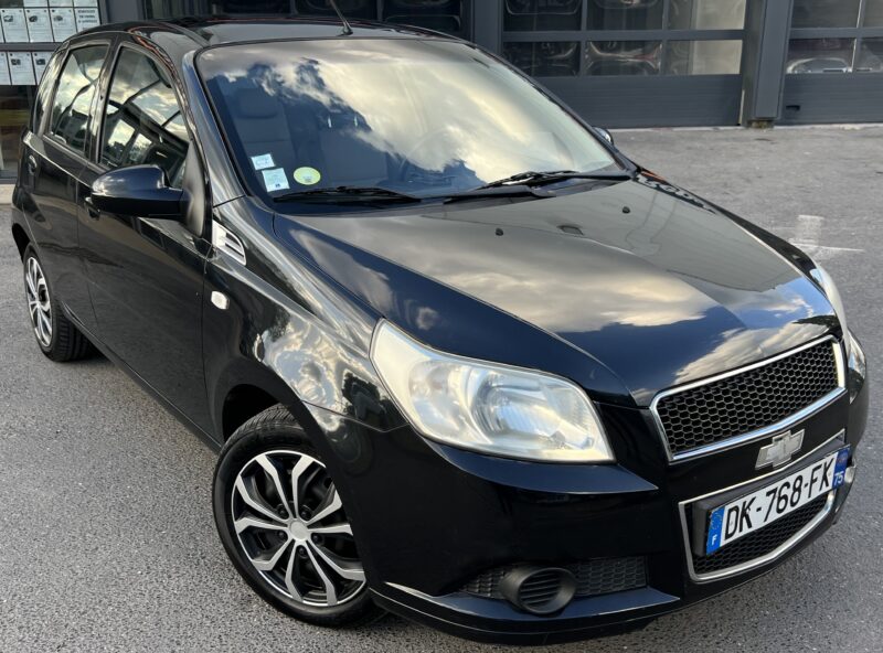 CHEVROLET AVEO 1.2 84 Cv 5 PORTES / CLIMATISATION - Garantie1an