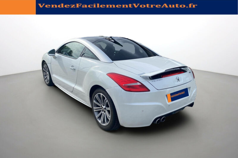 PEUGEOT RCZ blanche nacrée156 ch cuir+ sièges chauffants