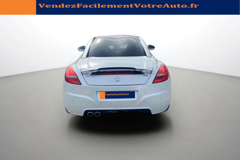 PEUGEOT RCZ blanche nacrée156 ch cuir+ sièges chauffants