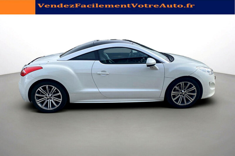 PEUGEOT RCZ blanche nacrée156 ch cuir+ sièges chauffants