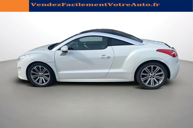 PEUGEOT RCZ blanche nacrée156 ch cuir+ sièges chauffants