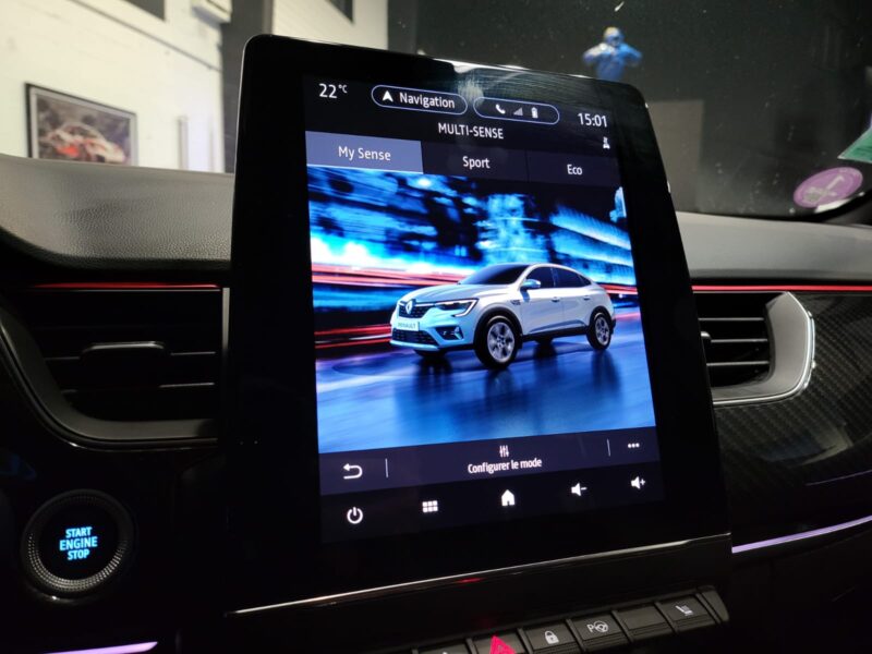 RENAULT ARKANA I 1.6 E-TECH 145cv RS-LINE 1er MAIN CARPLAY / KEYLESS / CUIR / SIEGES ELECT MEMOIR CH