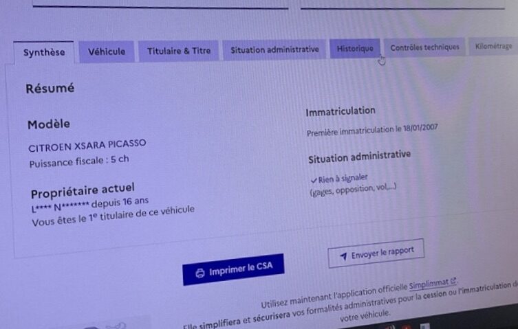 CITROEN PICASSO XSARA 1.6 HDI 90 1ERE MAIN EXCLUSIVE / 82 200 Kms TOIT OUVRANT ATTELAGE Garantie1an