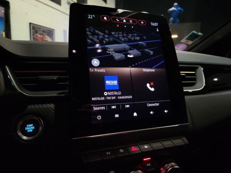 RENAULT CAPTUR E-TECH 145cv ENGINEERED HYBRID Cuir , Caméra GPS