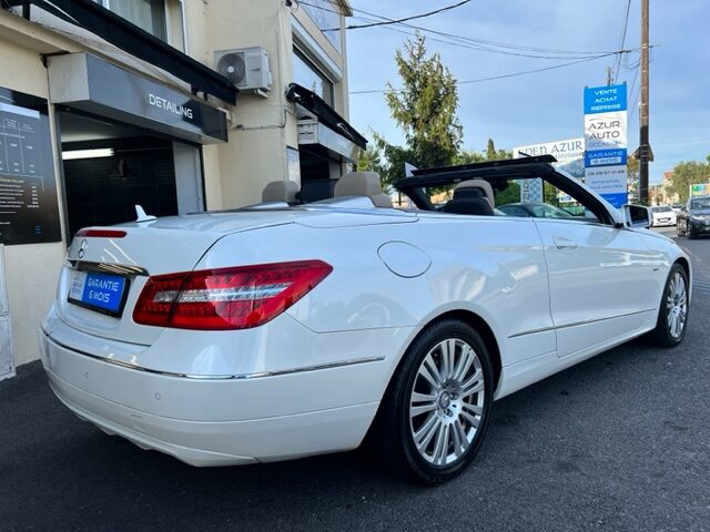 MERCEDES BENZ E 250 CGI CABRIOLET AVANTGARDE