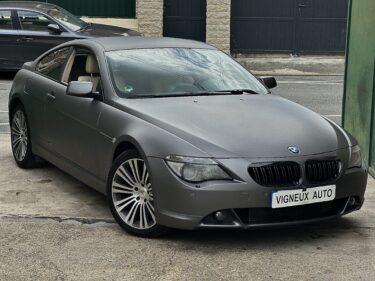 BMW SERIE 630I BOITE AUTO PAYER EN 4X