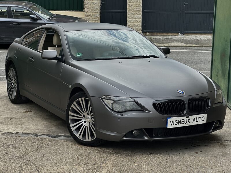 BMW SERIE 630I BOITE AUTO PAYER EN 4X