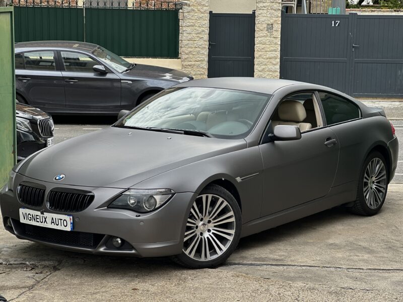 BMW SERIE 630I BOITE AUTO PAYER EN 4X