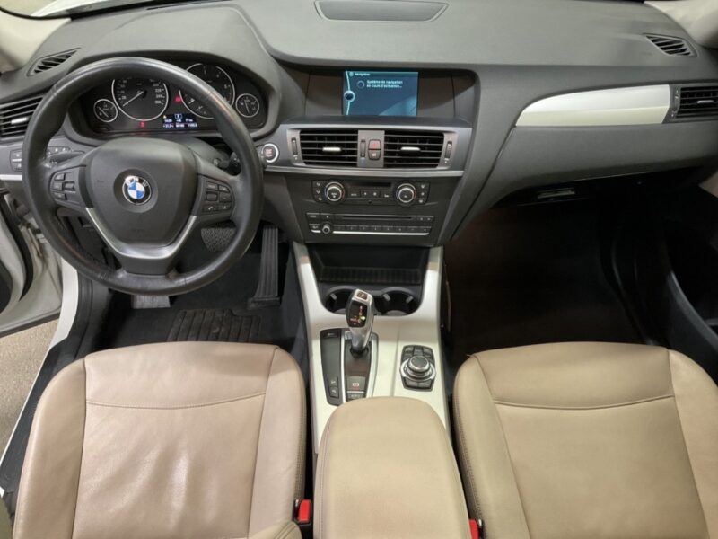 BMW X3 F25 XDRIVE 20D 2.0 184 Cv 1ERE MAIN / 79 900 Kms LUXE TOIT OUVRANT CUIR BVA GPS - Garantie1an
