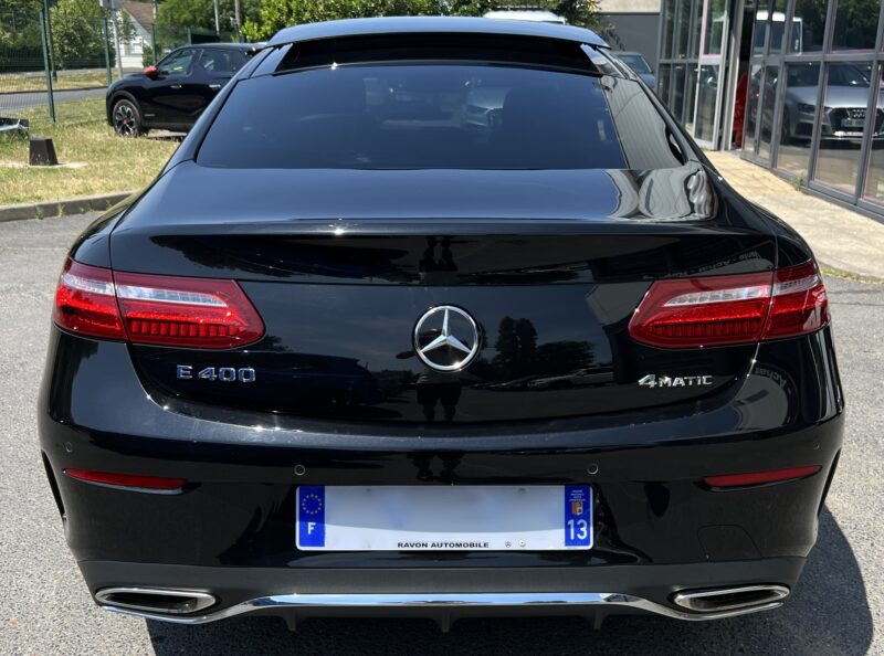 MERCEDES CLASSE E COUPE 5 V 400 AMG 3.0 V6 333 Cv 4-MATIC FASCINATION / FULL OPTIONS - Garantie1an