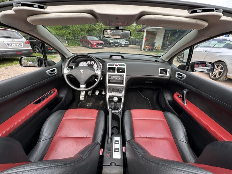 PEUGEOT 307 CC 1,6L 16V 110 CV SPORT / Cuir Bi-Ton / Clim / Paiement 4X Possible