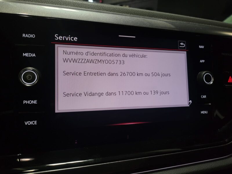 VOLKSWAGEN POLO VI 2.0 TSI 200 GTI DSG PACK BLACK FULL OPTIONS FRANCAISE