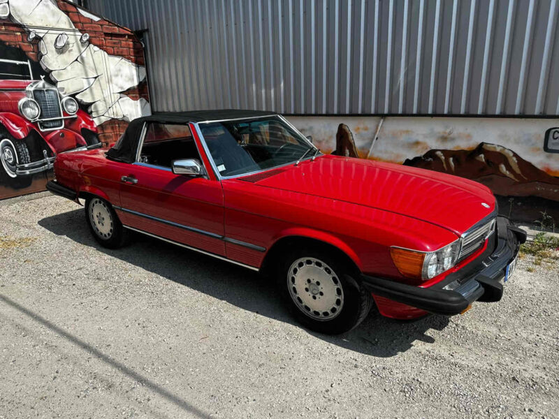 mercedes sl 560 v8 reprise possible