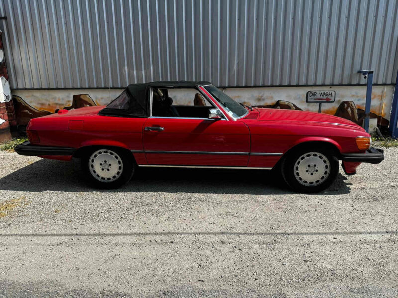 mercedes sl 560 v8 reprise possible