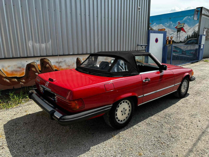 mercedes sl 560 v8 reprise possible