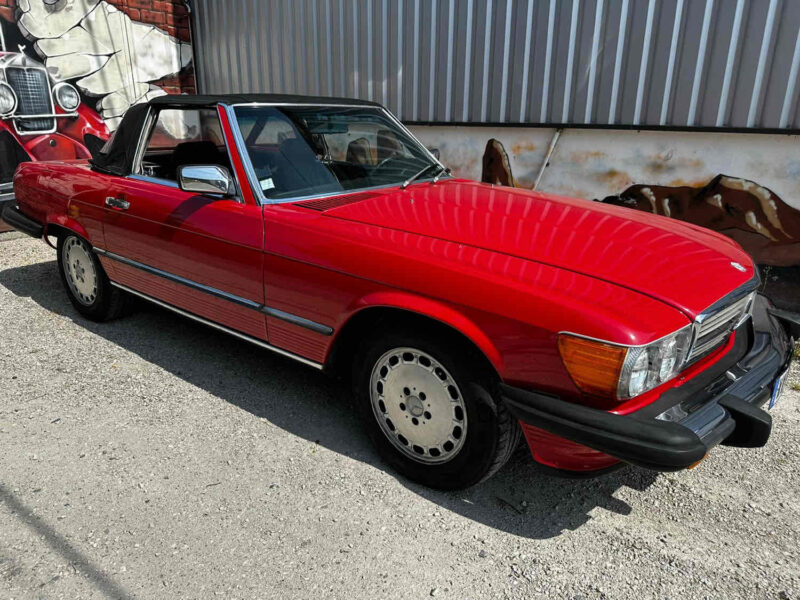 mercedes sl 560 v8 reprise possible