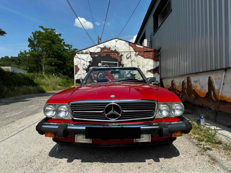 mercedes sl 560 v8 reprise possible