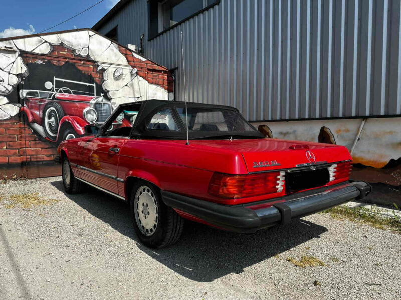 mercedes sl 560 v8 reprise possible