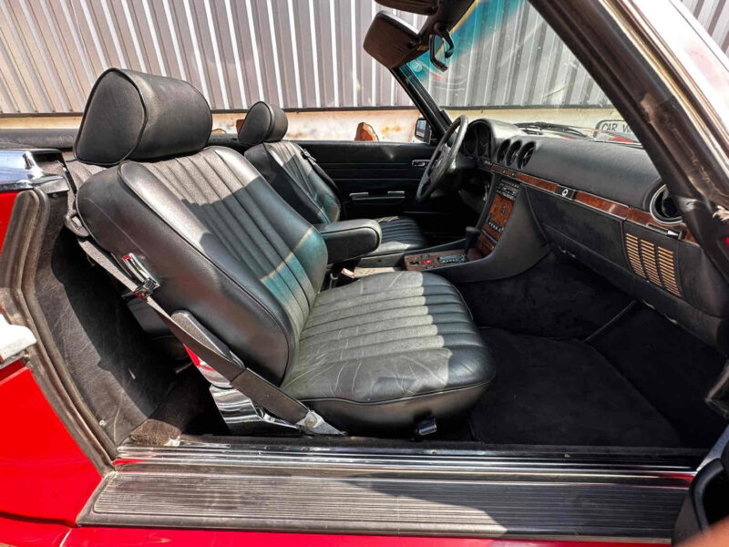 mercedes sl 560 v8 reprise possible