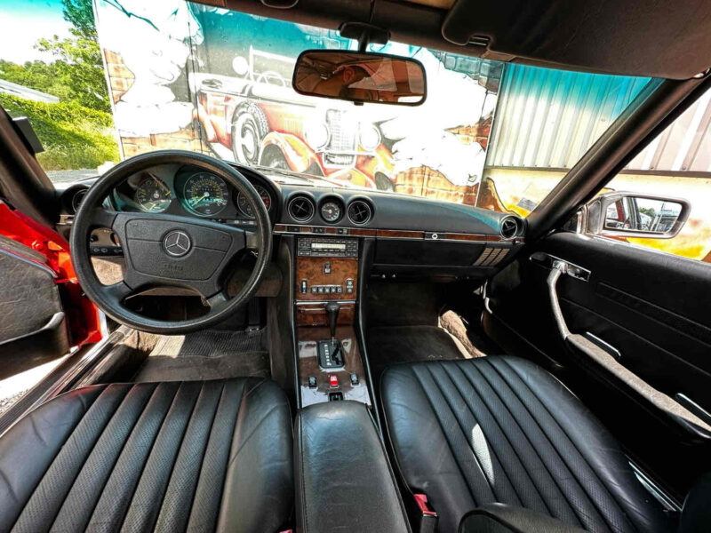 mercedes sl 560 v8 reprise possible