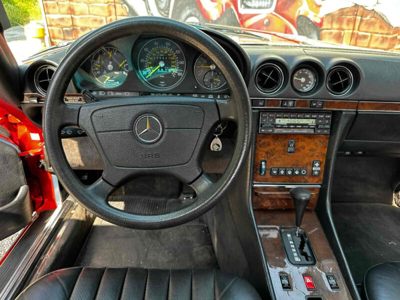 mercedes sl 560 v8 reprise possible