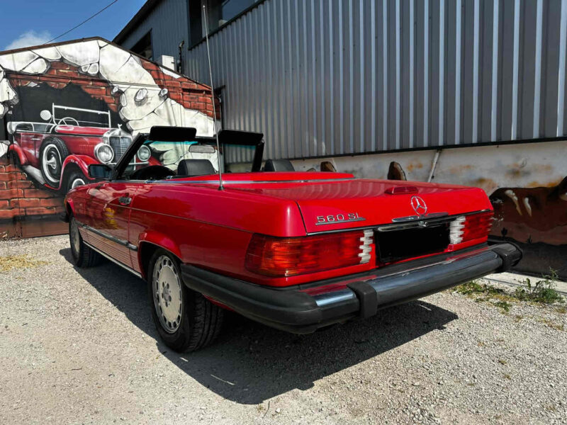 mercedes sl 560 v8 reprise possible