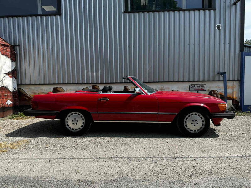 mercedes sl 560 v8 reprise possible