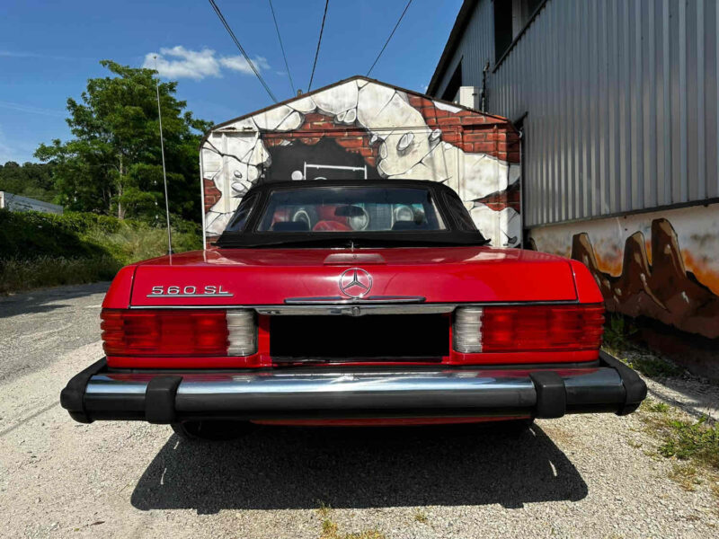 mercedes sl 560 v8 reprise possible