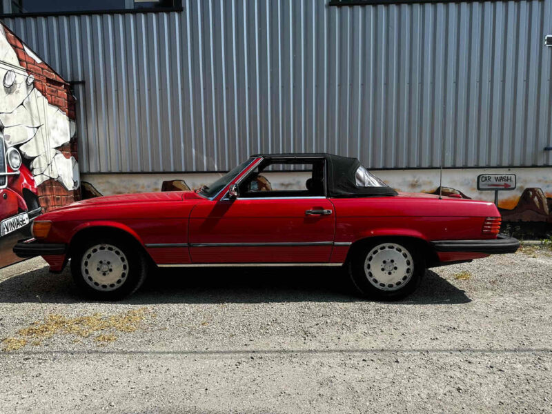 mercedes sl 560 v8 reprise possible