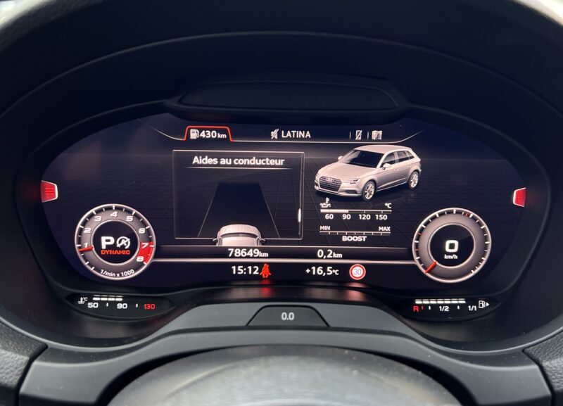 AUDI RS3 SPORTBACK II PHASE 2 SPORTBACK 2.5 TFSI 400 Cv QUATTRO / 1ERE MAIN ORIGINE FRANCE - Garanti