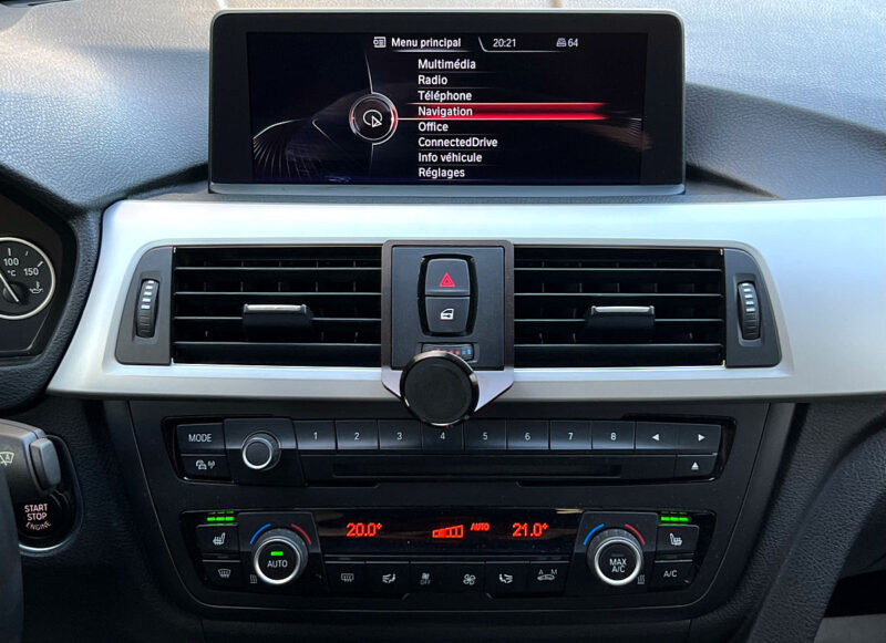 BMW SERIE 3 F30 BERLINE 318D 2.0 143 Cv PACK LUXE CUIR GPS CAMERA / ORIGINE FRANCE - Garantie6mois