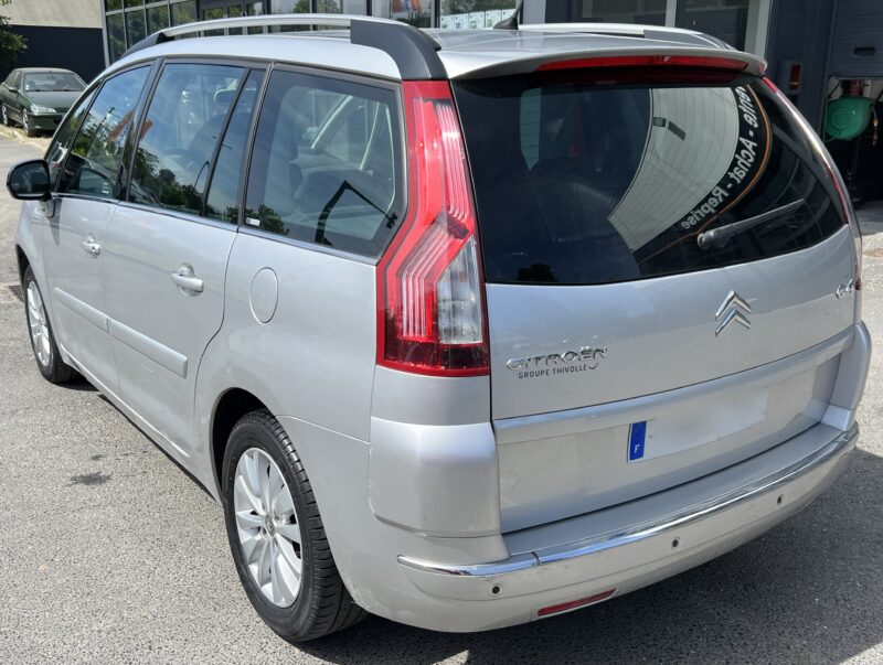 CITROEN GRAND C4 PICASSO 2.0 HDI 138 Cv 7 PLACES BOITE AUTOMATIQUE GPS / 1ERE MAIN - Garantie1an