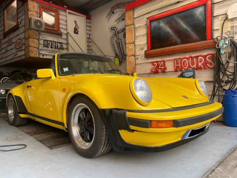PORSCHE 911 CABRIOLET TURBO LOOK REPRISE POSSIBLE