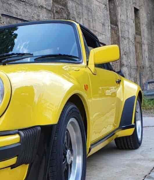 PORSCHE 911 CABRIOLET TURBO LOOK REPRISE POSSIBLE