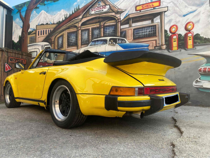 PORSCHE 911 CABRIOLET TURBO LOOK REPRISE POSSIBLE
