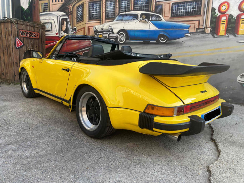 PORSCHE 911 CABRIOLET TURBO LOOK REPRISE POSSIBLE